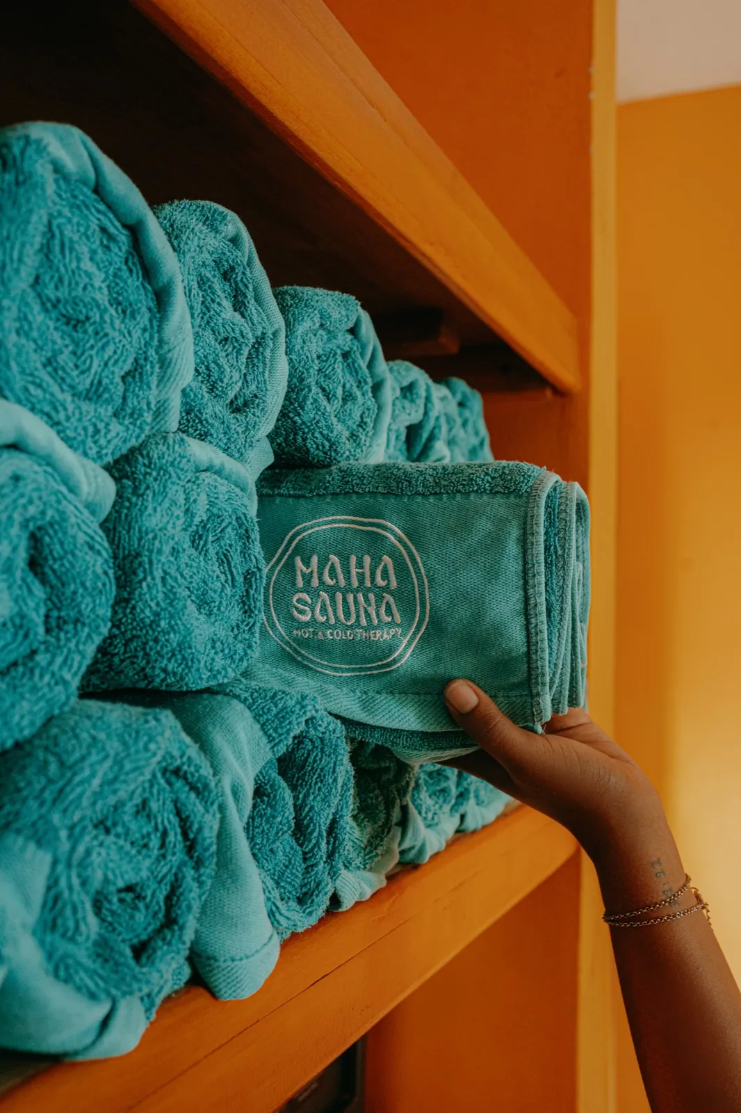 Treatment room at Maha Sauna, Hiriketiya
